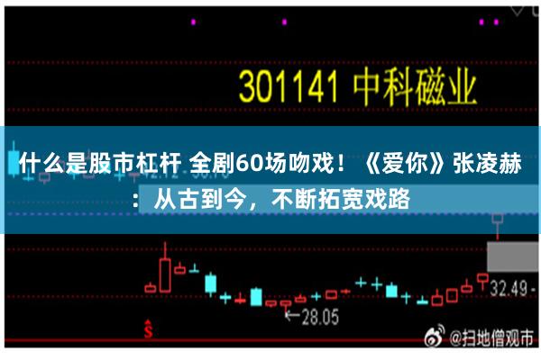 什么是股市杠杆 全剧60场吻戏！《爱你》张凌赫：从古到今，不断拓宽戏路